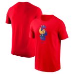 france national team nike crest core t-shirt – red Collection – England Football Jerseys and Shirts