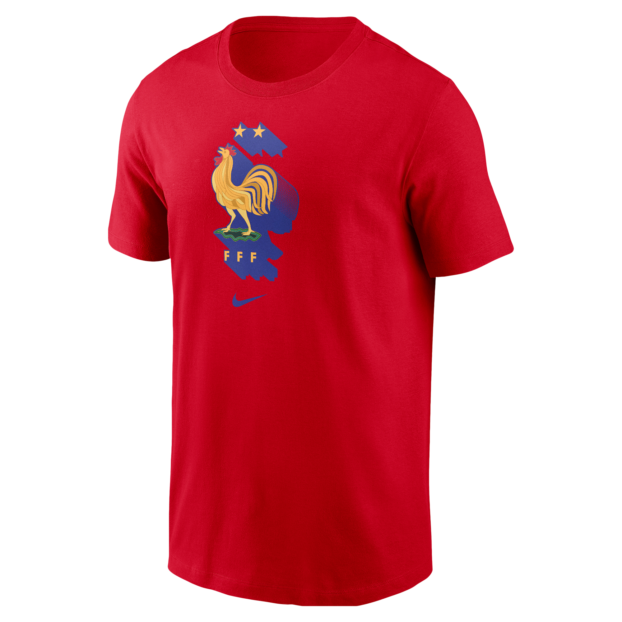 france national team nike crest core t-shirt – red Collection – England Football Jerseys and Shirts