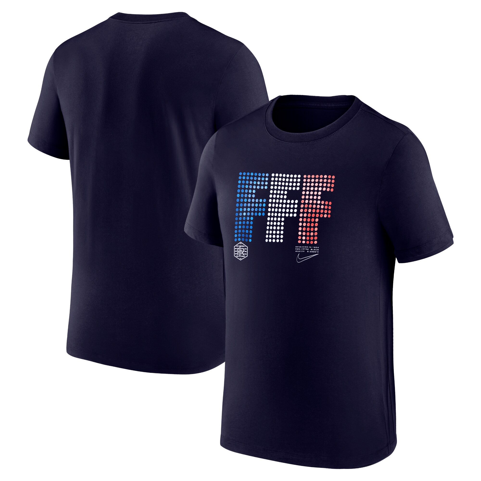 france national team nike lights t-shirt – navy Collection – England Football Jerseys and Shirts