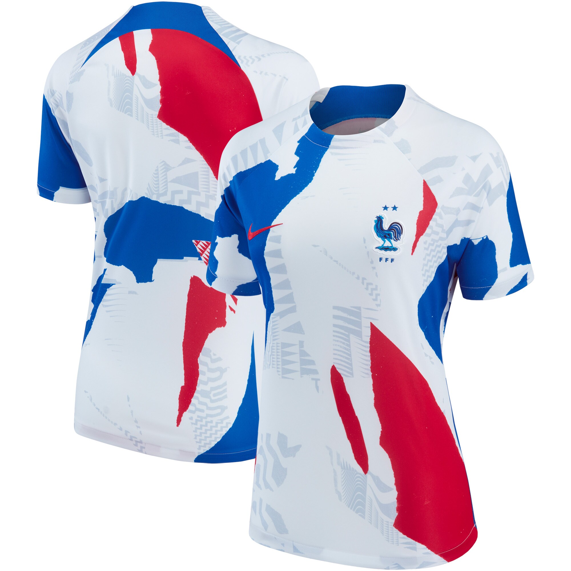 france national team nike women8217s 2022 pre-match top – white Collection – England Football Jerseys and Shirts