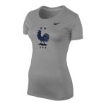 france national team nike women8217s legend performance t-shirt – heather gray Collection – England Football Jerseys and Shirts