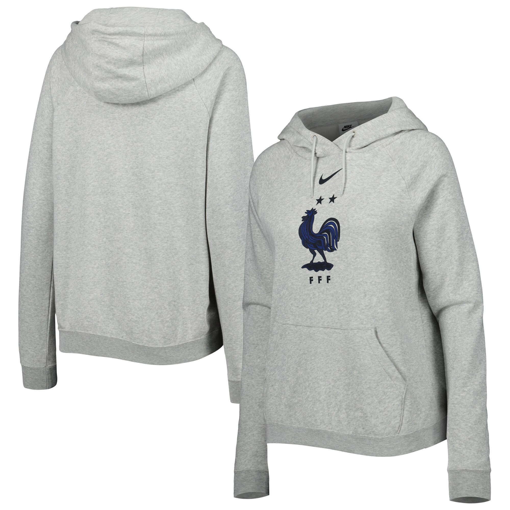 france national team nike women8217s varsity raglan tri-blend pullover hoodie – heather gray Collection – England Football Jerseys and Shirts