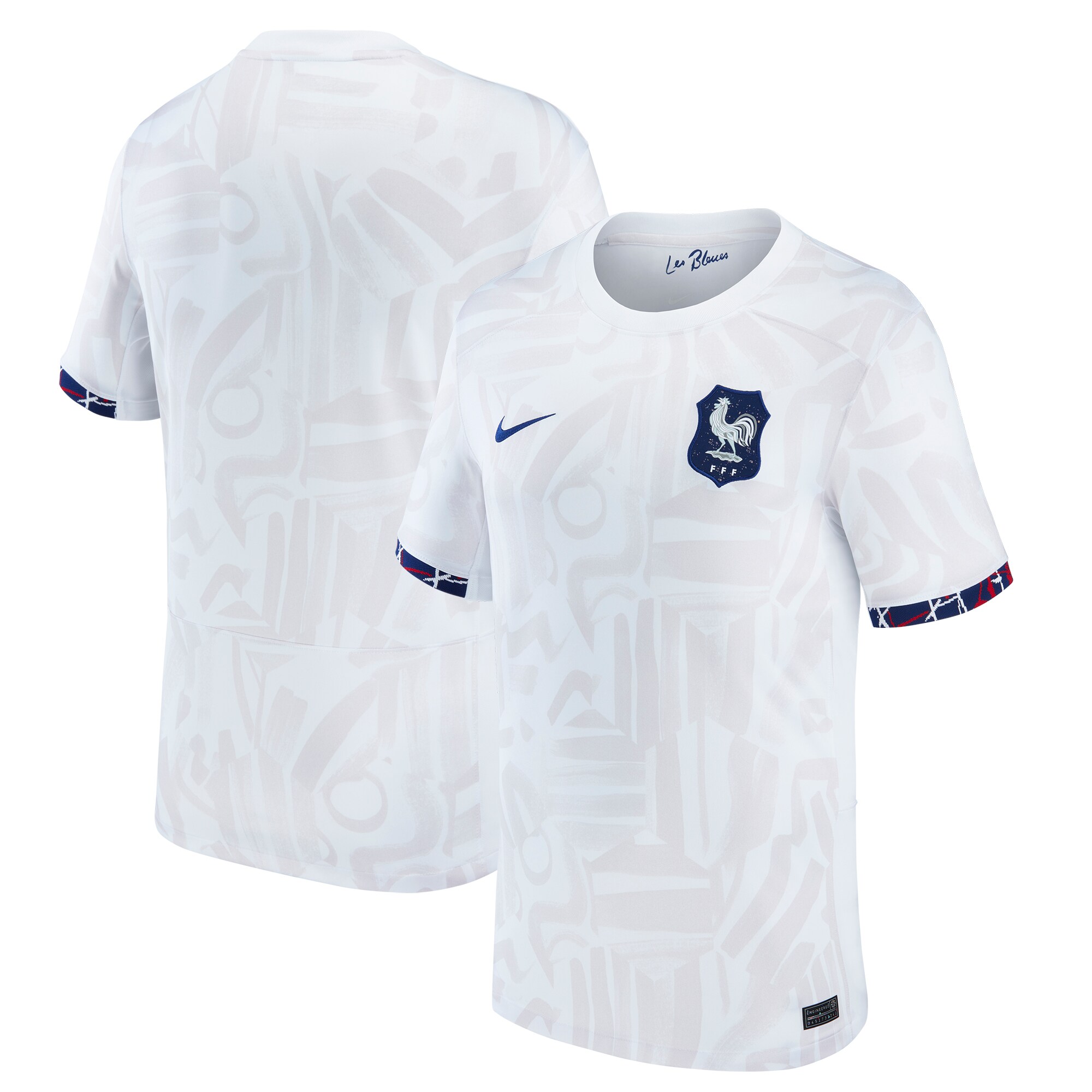france women8217s national team nike 2023 away stadium replica jersey – white Collection – England Football Jerseys and Shirts