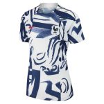 france women8217s national team nike women8217s 2023 pre-match top – white Collection – England Football Jerseys and Shirts