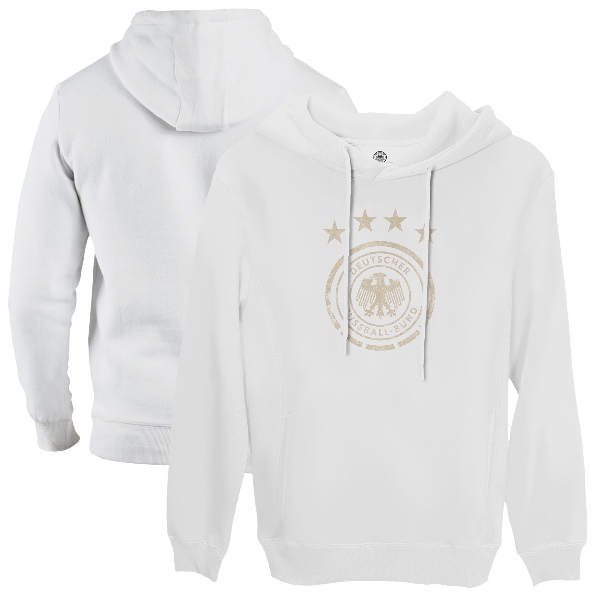 germany national team 1863fc fleece pullover hoodie – white Collection – England Football Jerseys and Shirts