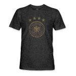 germany national team 1863fc mono badge vintage tri-blend t-shirt – heather black Collection – England Football Jerseys and Shirts