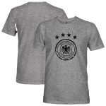 germany national team 1863fc mono badge vintage tri-blend t-shirt – heather gray Collection – England Football Jerseys and Shirts