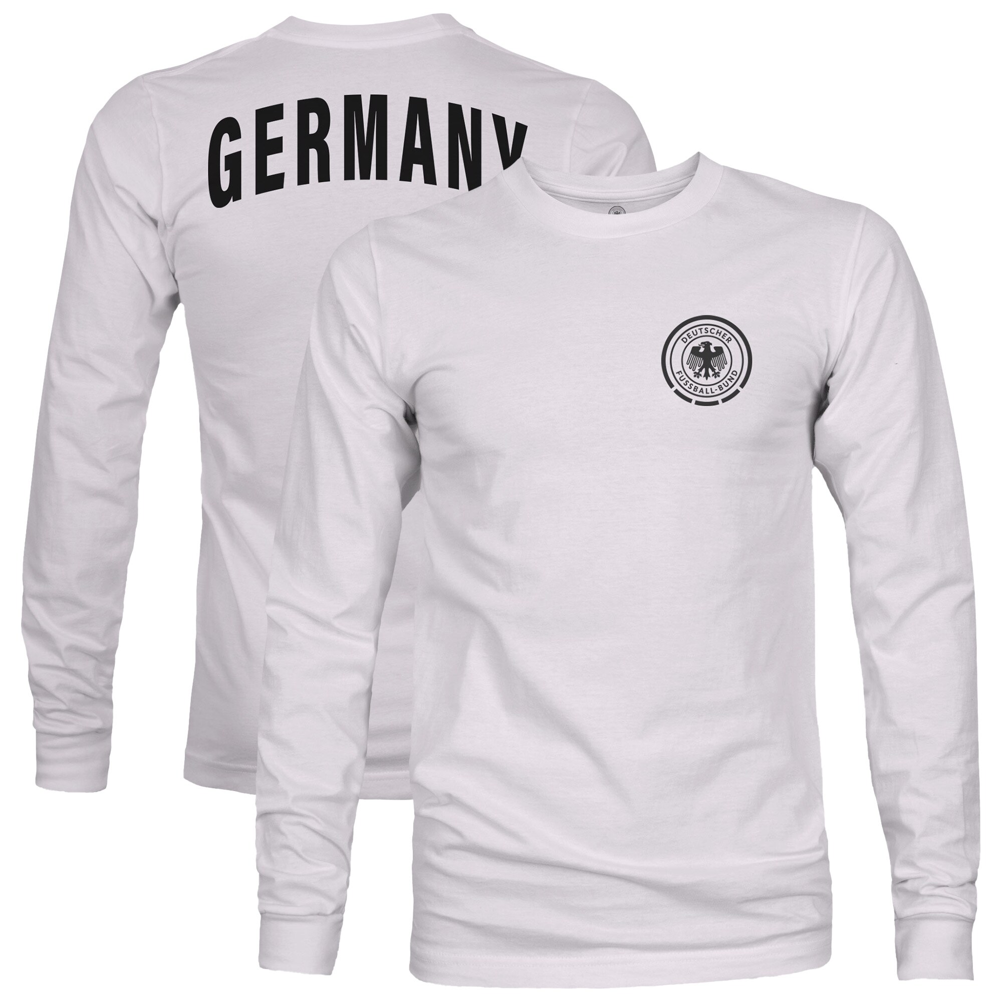germany national team 1863fc team arch long sleeve t-shirt – silver Collection – England Football Jerseys and Shirts