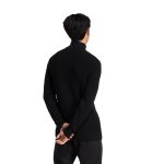 germany national team adidas originals 125th anniversary culturewear half-zip rib-knit top – black Collection – England Football Jerseys and Shirts