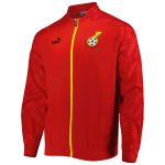 ghana national team puma pre-match raglan full-zip training jacket – red Collection – England Football Jerseys and Shirts