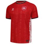 greenland national team hummel 2025 home replica jersey – red Collection – England Football Jerseys and Shirts