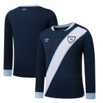 guatemala national team umbro 2025 away replica long sleeve jersey – navy Collection – England Football Jerseys and Shirts