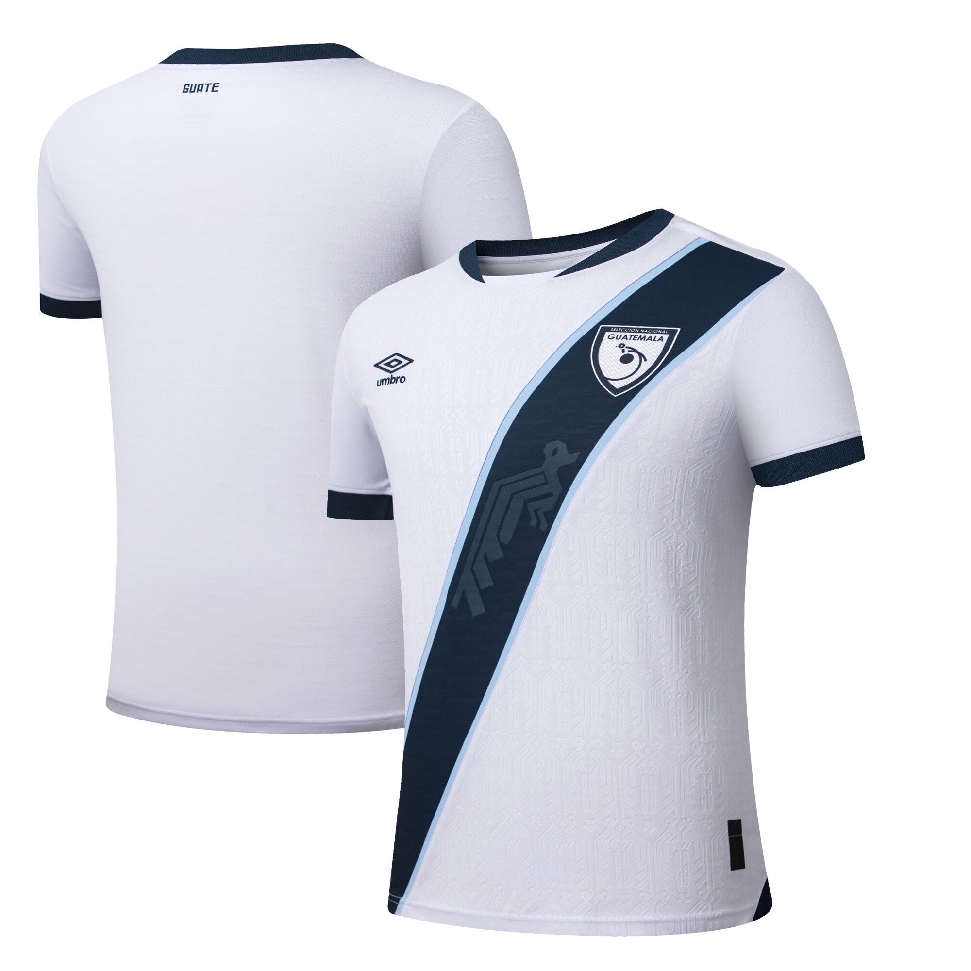 guatemala national team umbro 2025 home replica jersey – white Collection – England Football Jerseys and Shirts