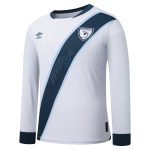 guatemala national team umbro 2025 home replica long sleeve jersey – white Collection – England Football Jerseys and Shirts
