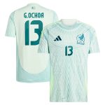 guillermo ochoa mexico national team adidas 2024 away replica player jersey – green Collection – England Football Jerseys and Shirts