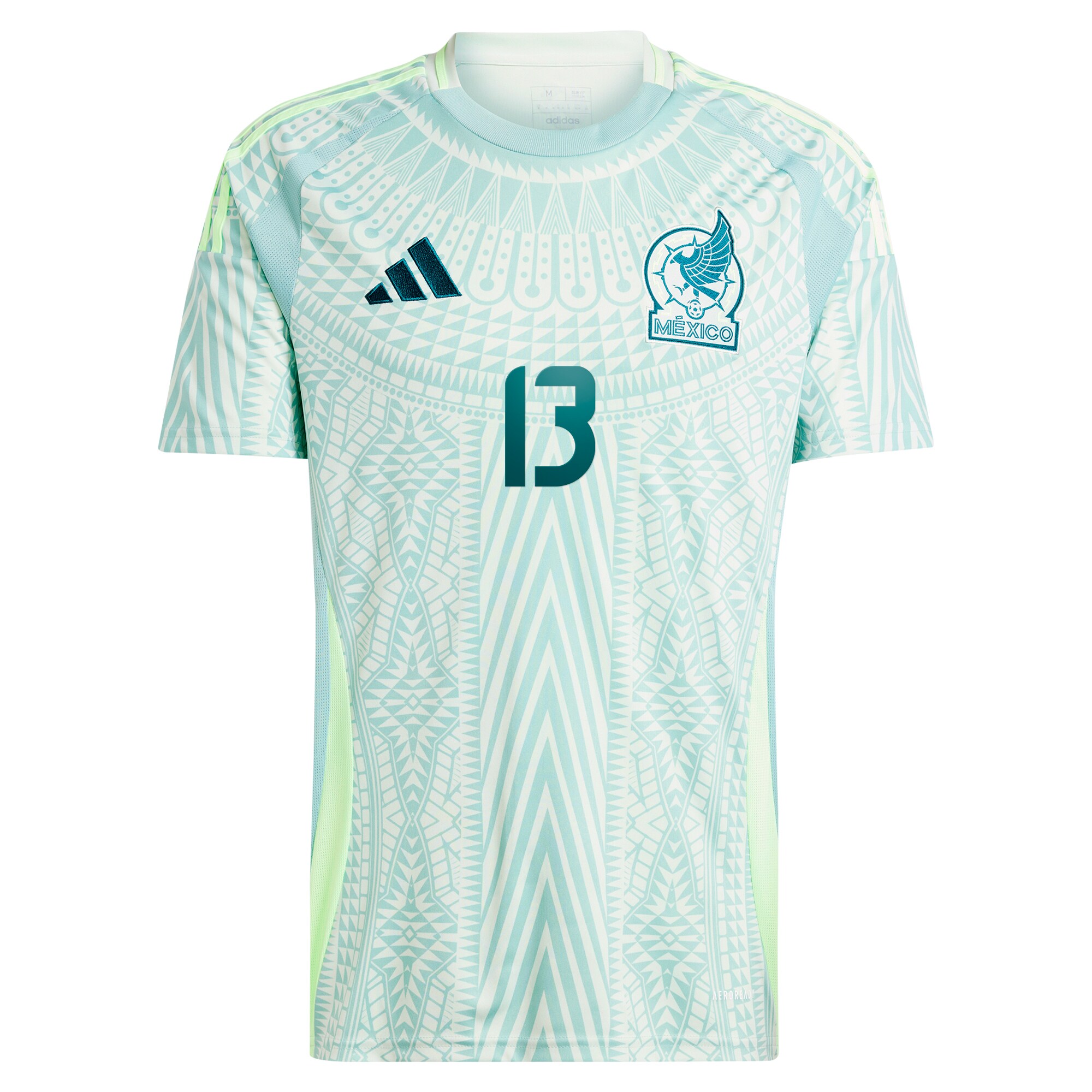 guillermo ochoa mexico national team adidas 2024 away replica player jersey – green Collection – England Football Jerseys and Shirts