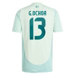 guillermo ochoa mexico national team adidas 2024 away replica player jersey – green Collection – England Football Jerseys and Shirts