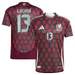 guillermo ochoa mexico national team adidas 2024 home authentic player jersey – burgundy Collection – England Football Jerseys and Shirts
