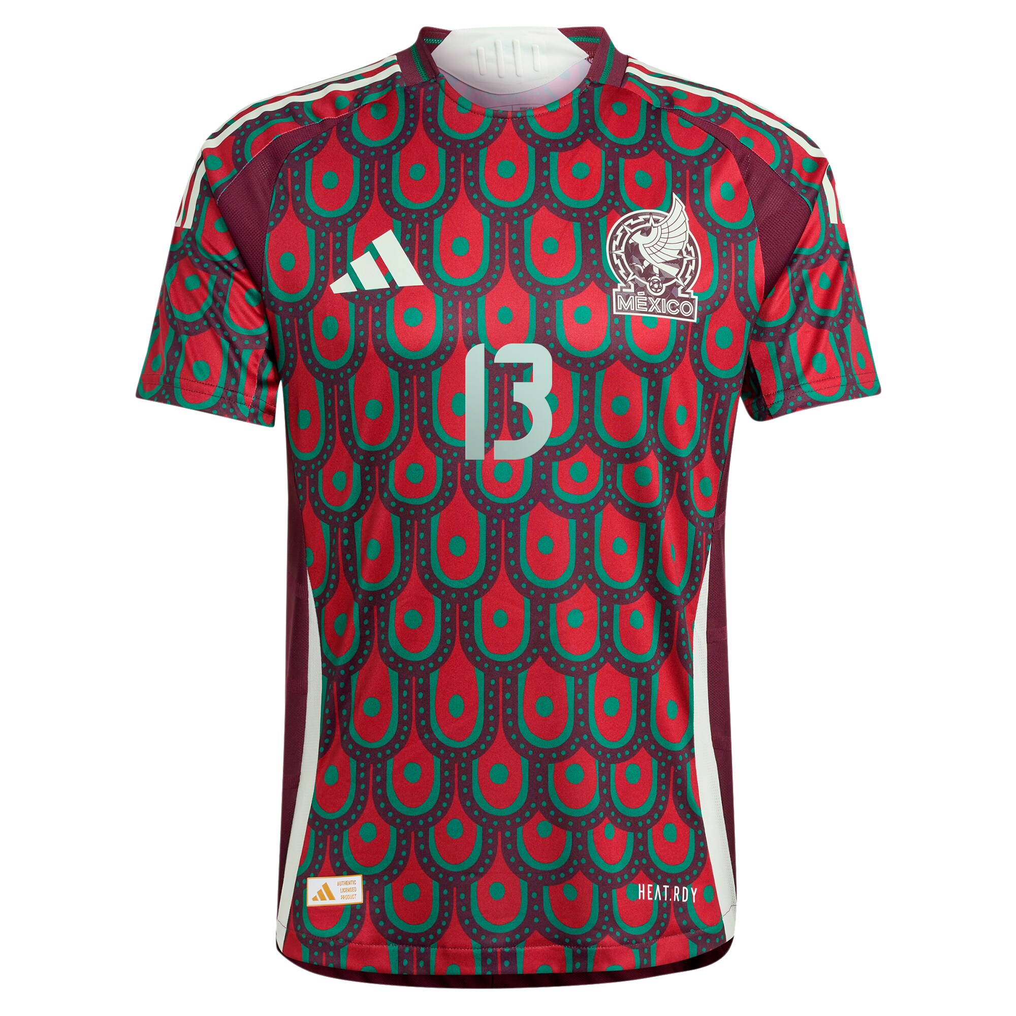 guillermo ochoa mexico national team adidas 2024 home authentic player jersey – burgundy Collection – England Football Jerseys and Shirts