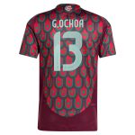 guillermo ochoa mexico national team adidas 2024 home authentic player jersey – burgundy Collection – England Football Jerseys and Shirts