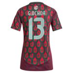 guillermo ochoa mexico national team adidas women8217s 2024 home replica player jersey – burgundy Collection – England Football Jerseys and Shirts