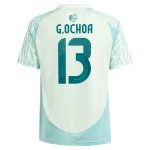 guillermo ochoa mexico national team adidas youth 2024 away replica player jersey – green Collection – England Football Jerseys and Shirts