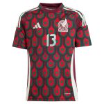 guillermo ochoa mexico national team adidas youth 2024 home replica player jersey – burgundy Collection – England Football Jerseys and Shirts