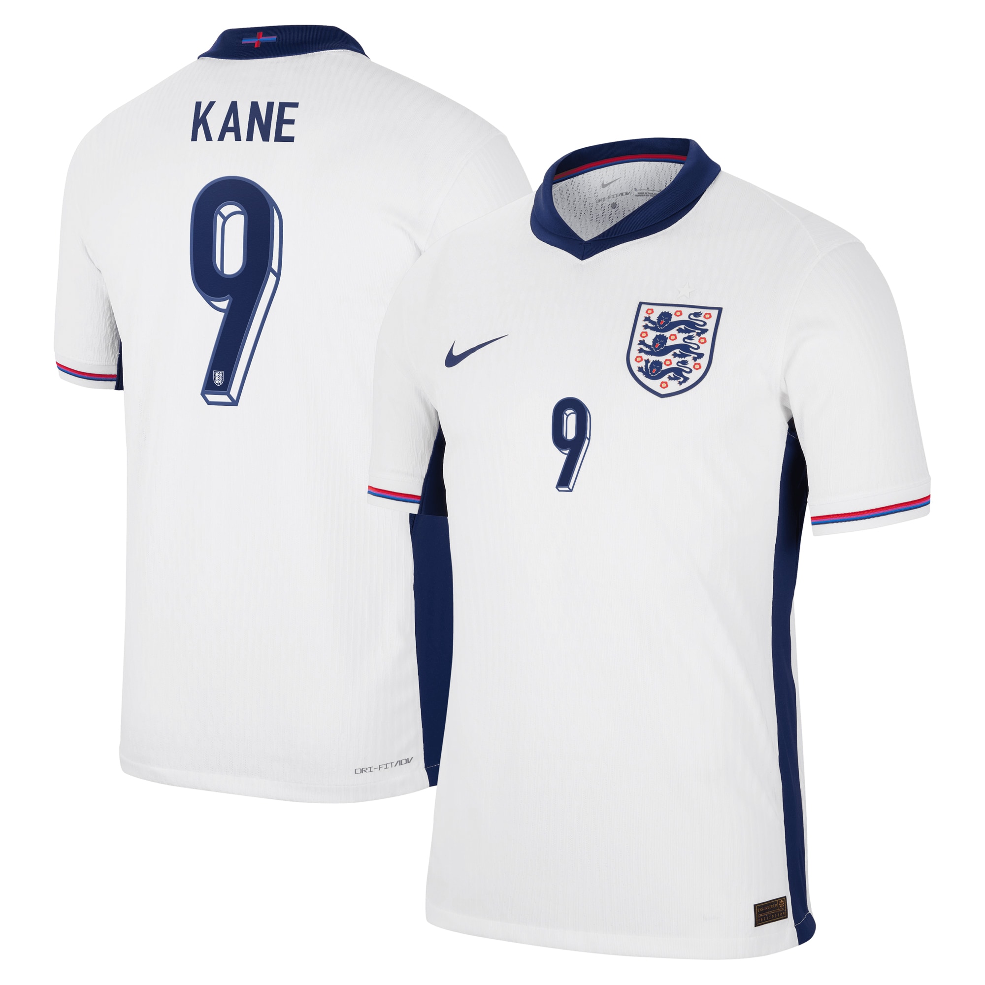 harry kane england national team nike 2024 home authentic jersey white Collection – England Football Jerseys and Shirts