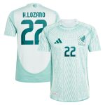 hirving lozano mexico national team adidas 2024 away authentic player jersey – green Collection – England Football Jerseys and Shirts
