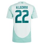 hirving lozano mexico national team adidas 2024 away authentic player jersey – green Collection – England Football Jerseys and Shirts