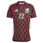 hirving lozano mexico national team adidas 2024 home replica player jersey – burgundy Collection – England Football Jerseys and Shirts
