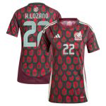 hirving lozano mexico national team adidas women8217s 2024 home replica player jersey – burgundy Collection – England Football Jerseys and Shirts