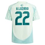 hirving lozano mexico national team adidas youth 2024 away replica player jersey – green Collection – England Football Jerseys and Shirts