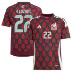 hirving lozano mexico national team adidas youth 2024 home replica player jersey – green Collection – England Football Jerseys and Shirts