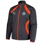iceland national team puma 2024 pre-match full-zip hoodie jacket – charcoal Collection – England Football Jerseys and Shirts