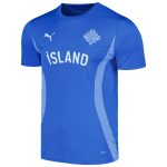 iceland national team puma 2024 pre-match jersey – blue Collection – England Football Jerseys and Shirts