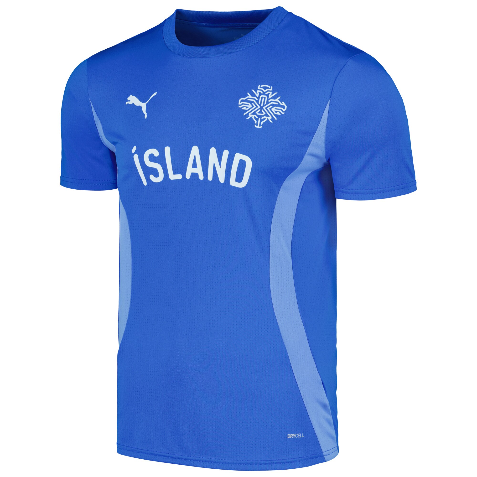 iceland national team puma 2024 pre-match jersey – blue Collection – England Football Jerseys and Shirts