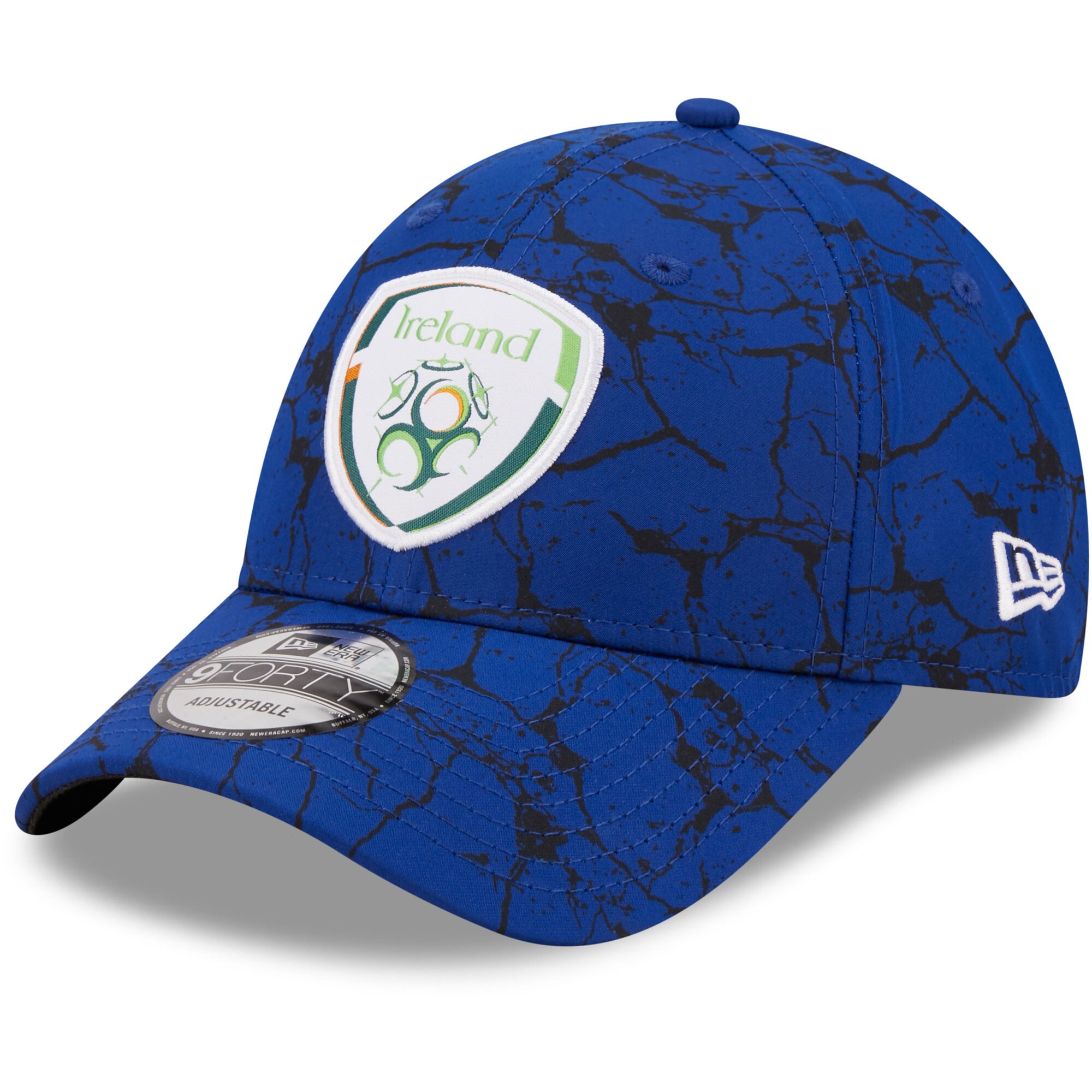 ireland national team new era marble 9forty adjustable hat – blue Collection – England Football Jerseys and Shirts