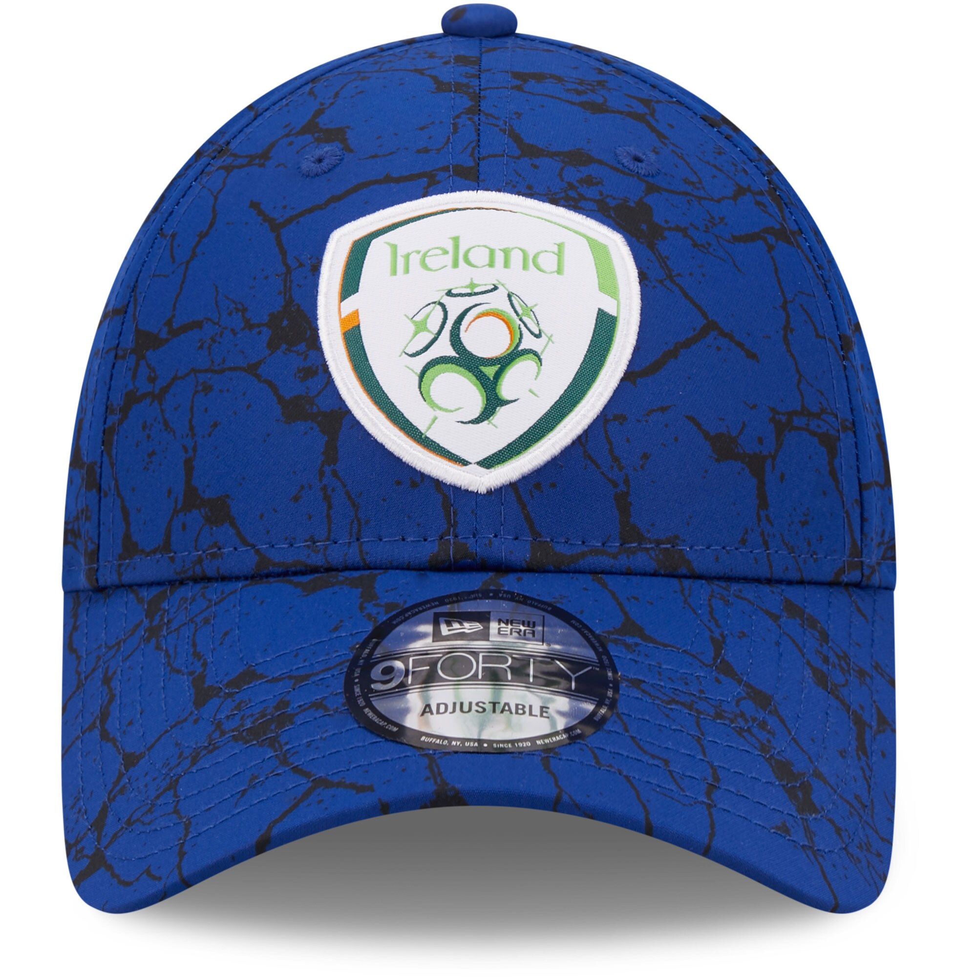 ireland national team new era marble 9forty adjustable hat – blue Collection – England Football Jerseys and Shirts