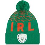 ireland national team new era marl cuffed knit hat with pom – green Collection – England Football Jerseys and Shirts