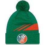 ireland national team new era sport cuffed knit hat with pom – green Collection – England Football Jerseys and Shirts