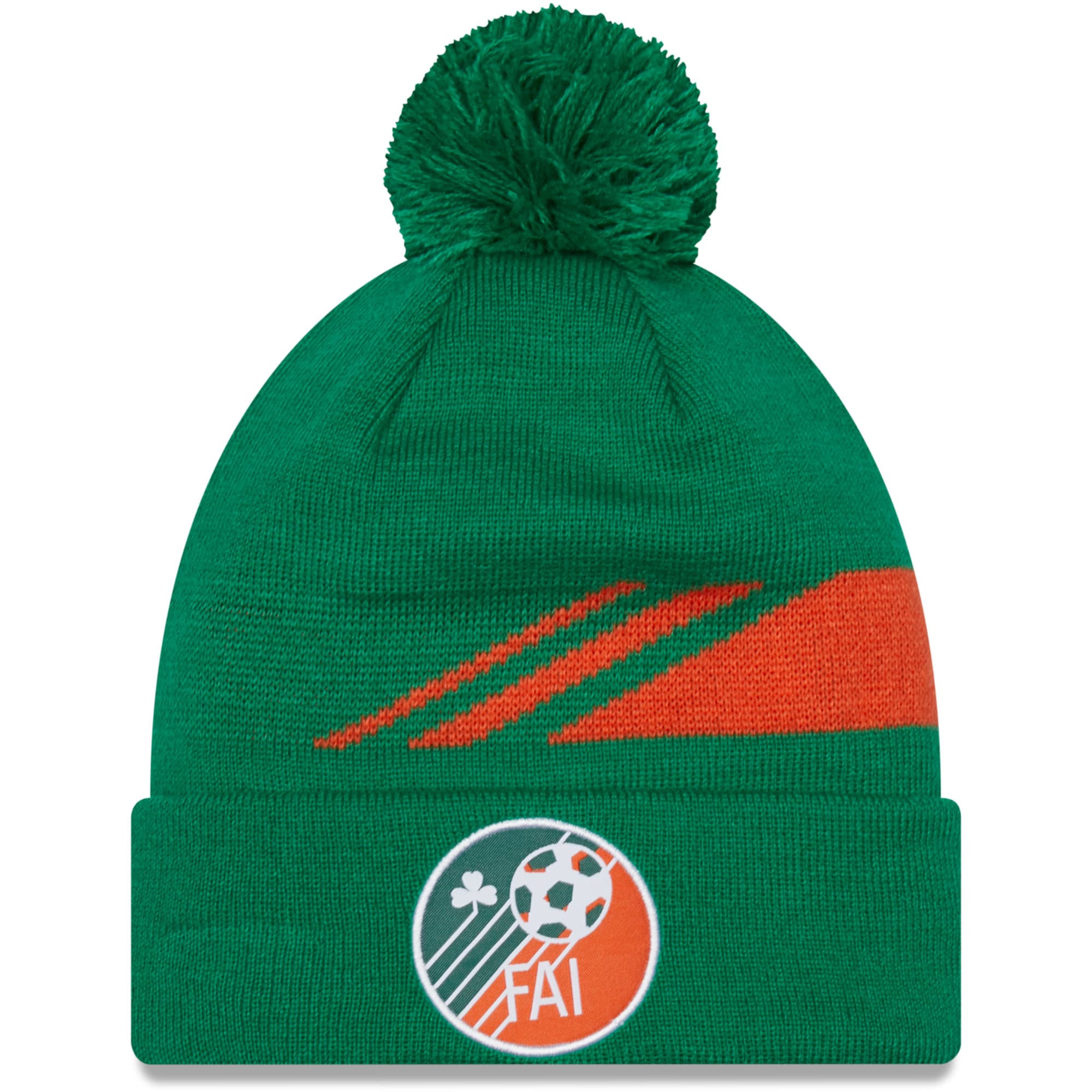 ireland national team new era sport cuffed knit hat with pom – green Collection – England Football Jerseys and Shirts