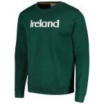 ireland national team simplicity leisure raglan pullover sweatshirt – green Collection – England Football Jerseys and Shirts