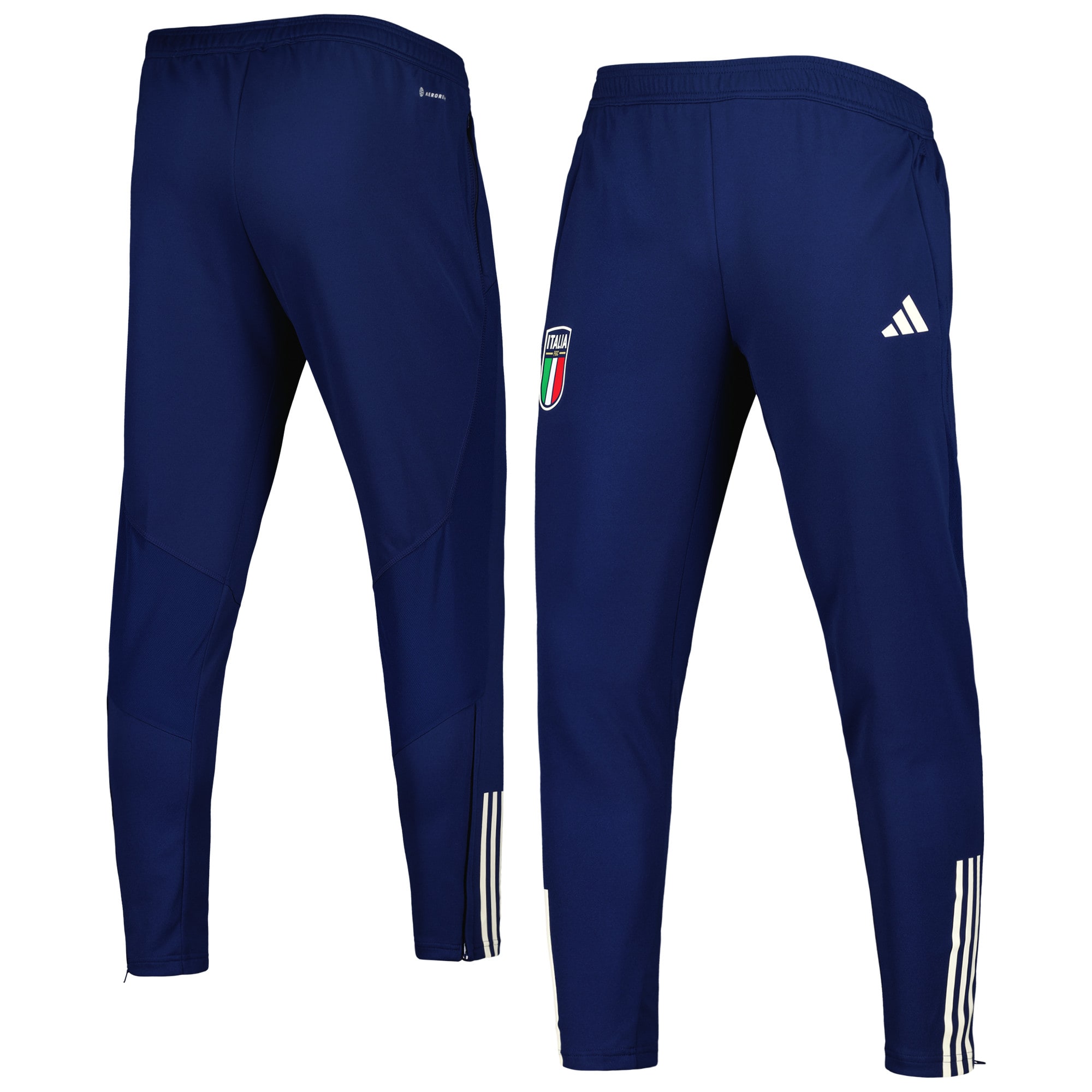 italy national team adidas team aeroready training pants – blue Collection – England Football Jerseys and Shirts