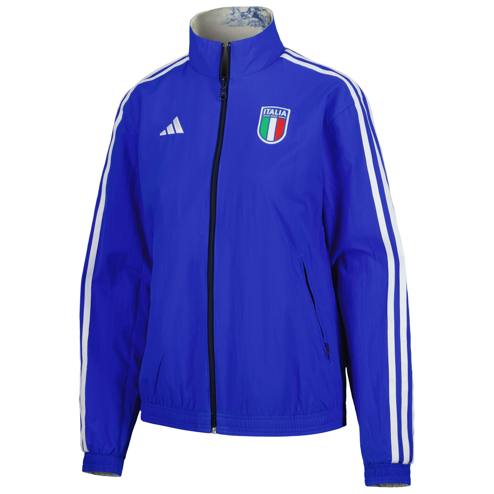 italy national team adidas women8217s anthem reversible full-zip jacket – blue Collection – England Football Jerseys and Shirts