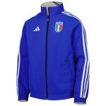 italy national team adidas youth team anthem reversible full-zip jacket – blue Collection – England Football Jerseys and Shirts