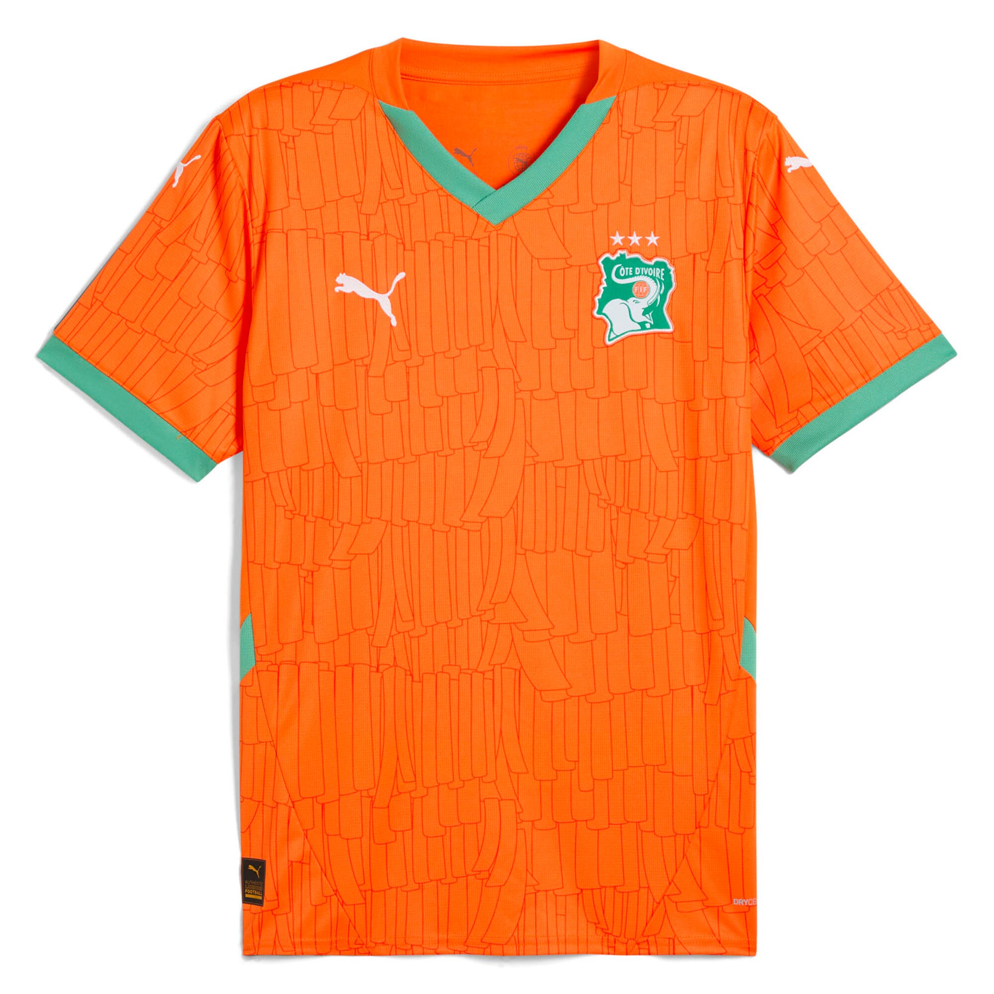 ivory coast national team puma 2025 home replica jersey – orange Collection – England Football Jerseys and Shirts