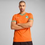 ivory coast national team puma 2025 home replica jersey – orange Collection – England Football Jerseys and Shirts