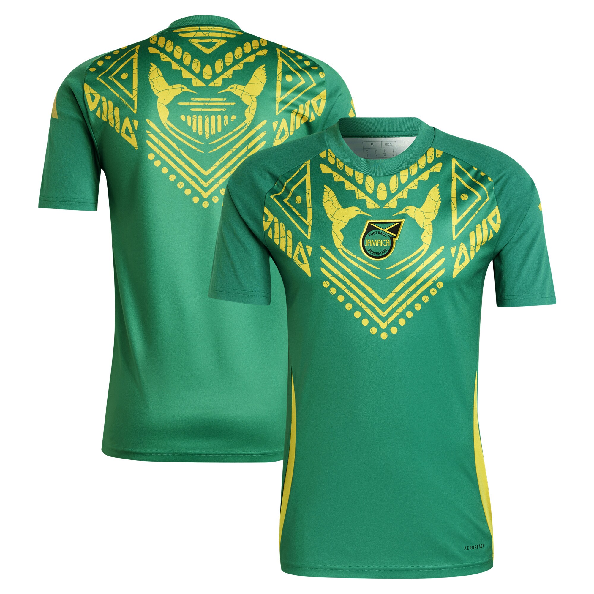 jamaica national team adidas 2024 pre-match top – green Collection – England Football Jerseys and Shirts