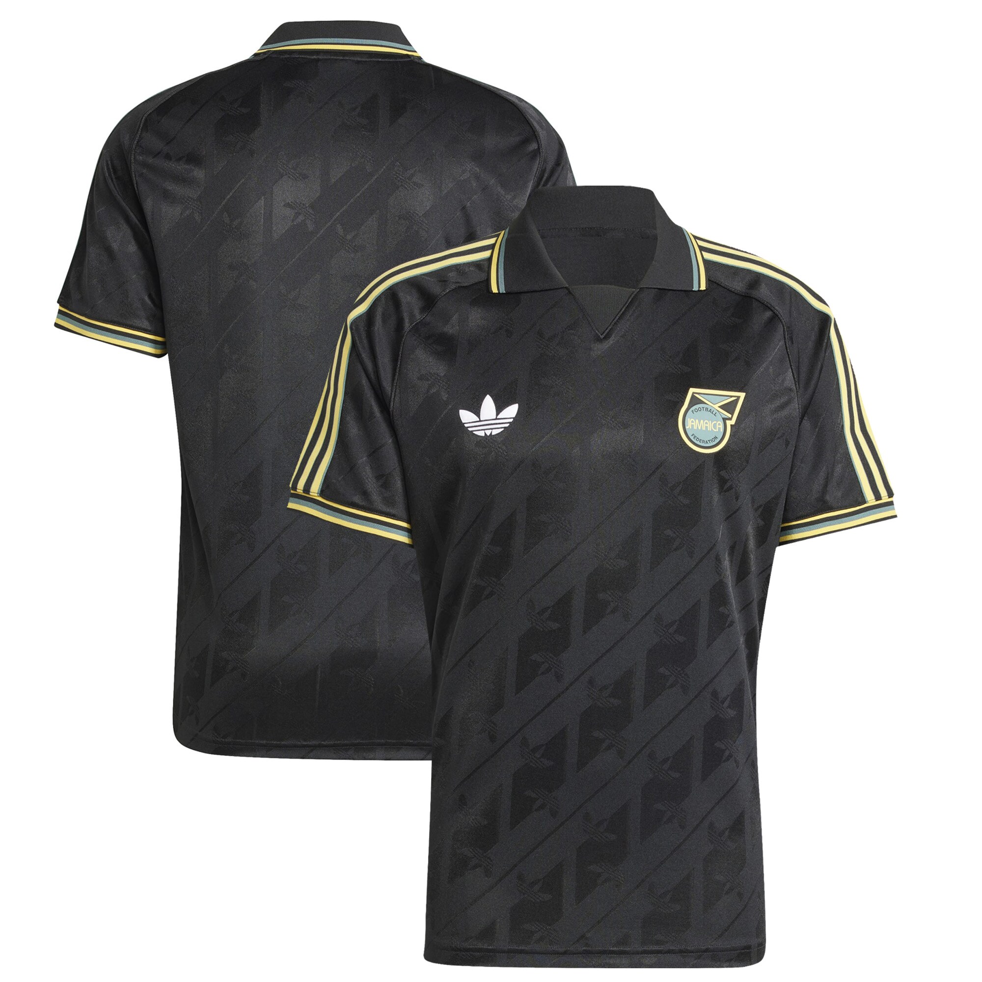 jamaica national team adidas originals lifestyler jersey – black Collection – England Football Jerseys and Shirts